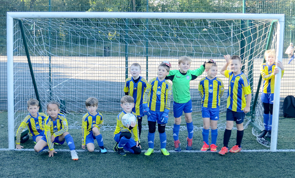 U8 Bulls Football Team